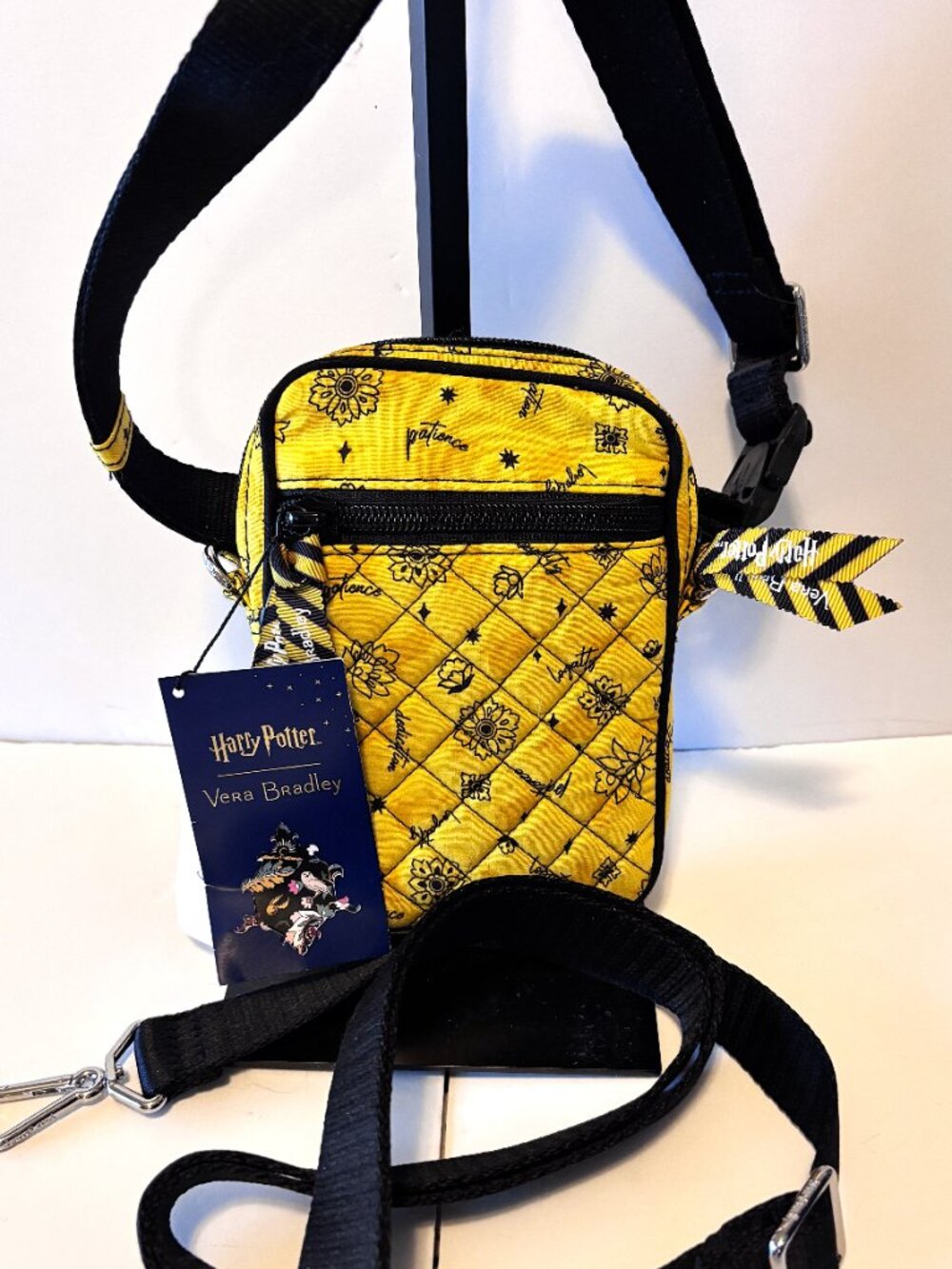 Vera Bradley - Harry Potter RFID Hufflepuff Elements Small Convertible Crossbody - Picture 3 of 5